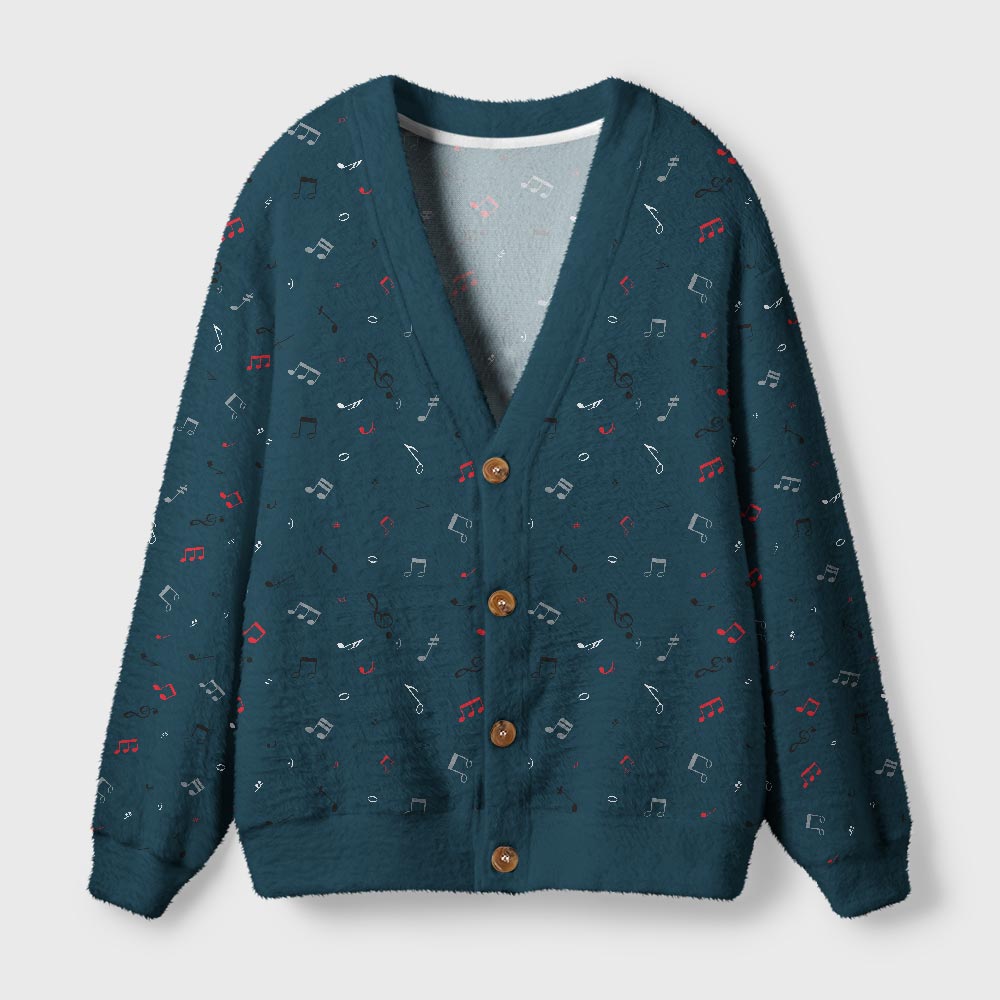 Music Geek Ugly Cardigan Sweaters