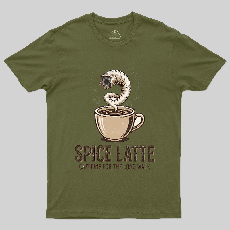 Caffeine For The Long Walk Geek T-Shirt Geek T-Shirt