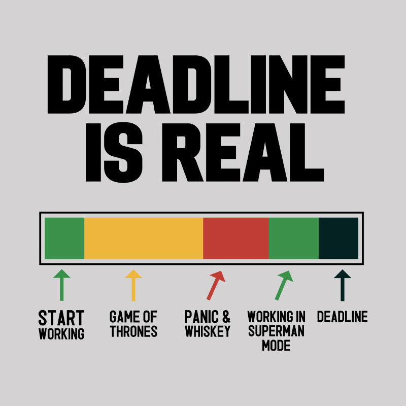 Deadline Dynamics Geek T-Shirt