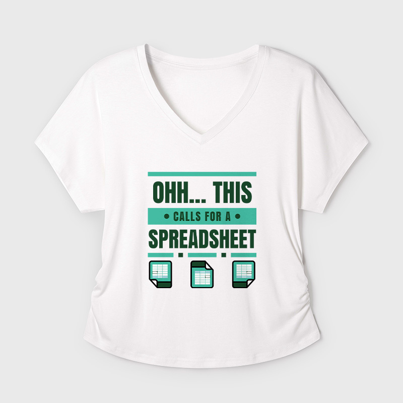 Geeksoutfit I'm Thinking Loading Women's V-Neck T-shirt for Sale