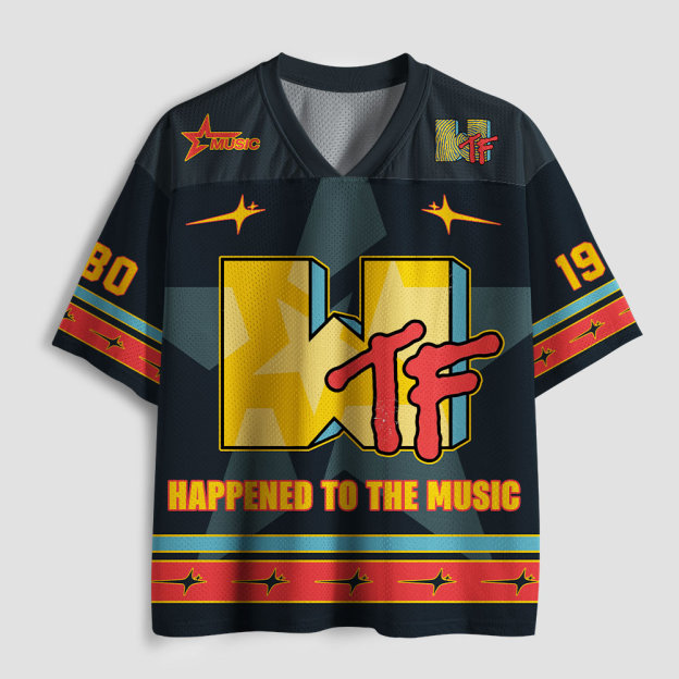 Wtf Happened To The Music Geek Mesh Jersey