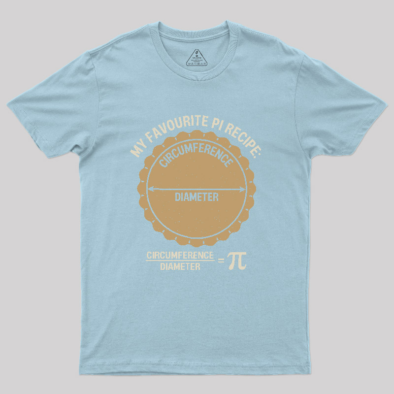 Favorite Pi Recipe Geek T-Shirt