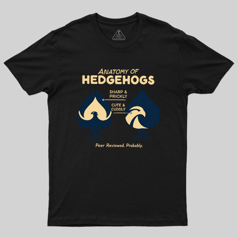 Anatomy Of A Hedgehog Geek T-Shirt