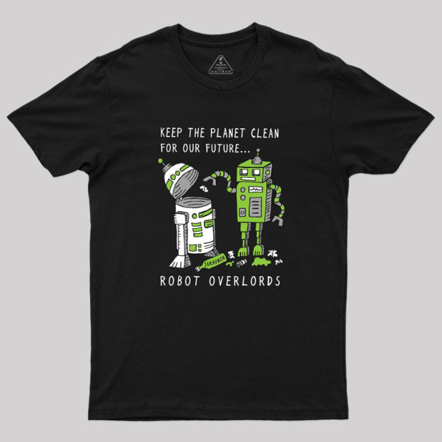 Robot Earth Geek T-Shirt