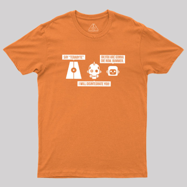 Three Robots Geek T-Shirt