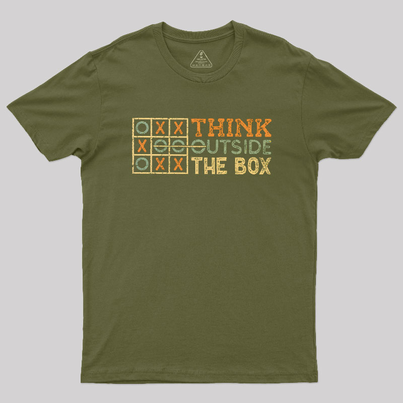 Thinking Outside The Box Geek T-Shirt
