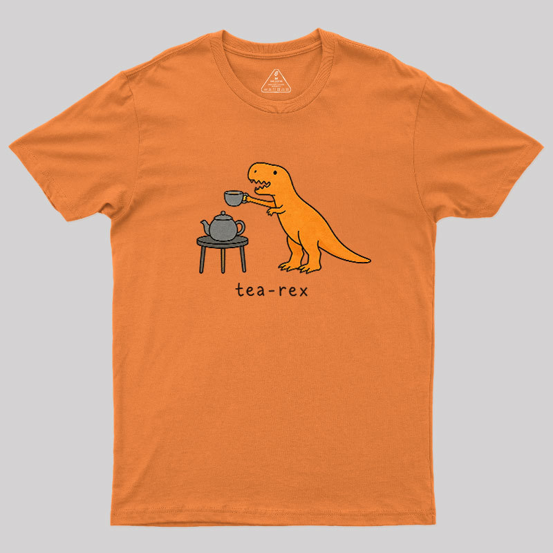 Tea-Rex Geek T-Shirt
