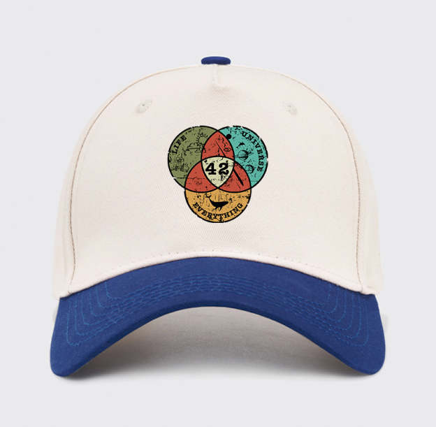 Life, the Universe & Everything Washed Vintage Baseball Cap