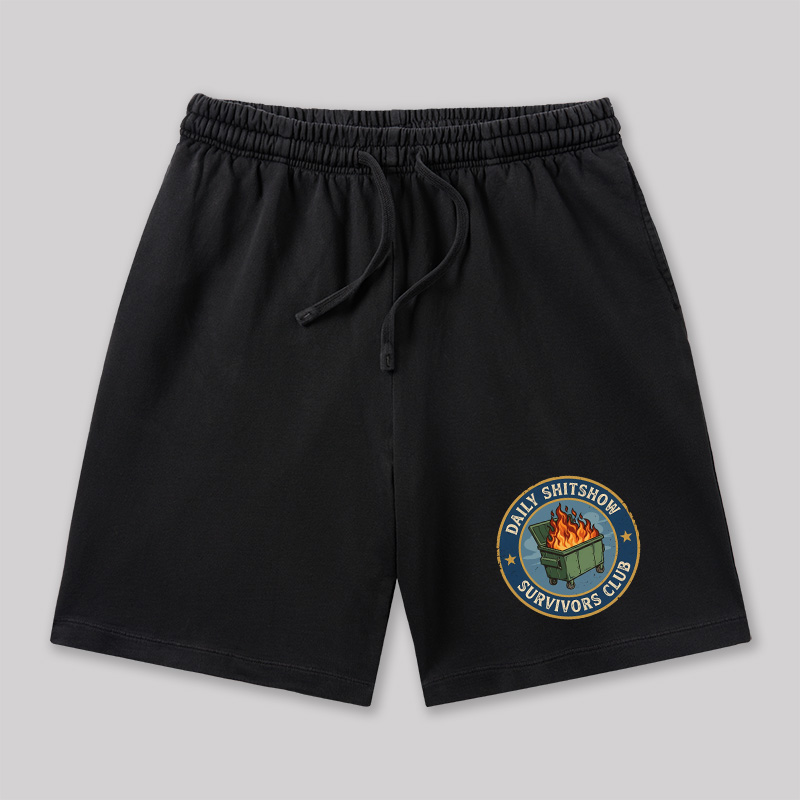Daily Shitshow Geeky Washed Shorts