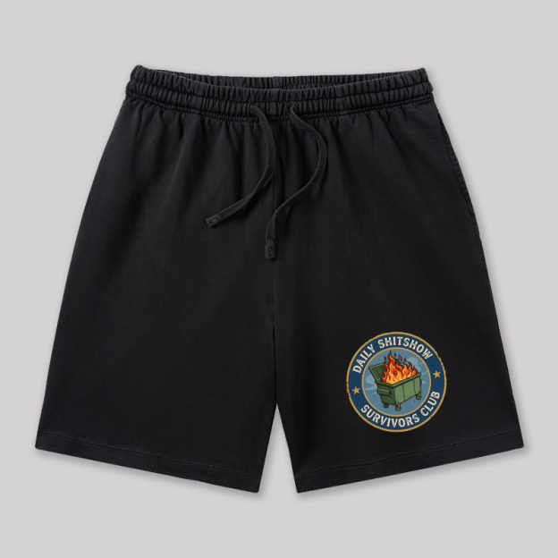 Daily Shitshow Geeky Washed Shorts