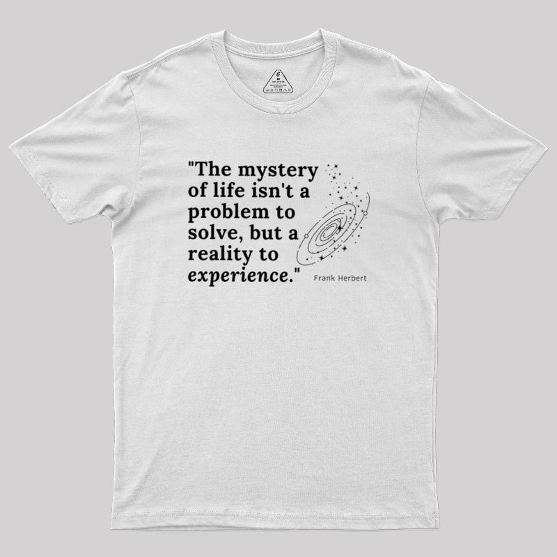 A Reality to Experience Geek T-Shirt