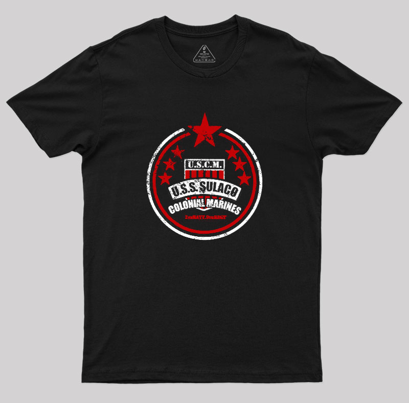 USCM Colonial Marines Geek T-Shirt