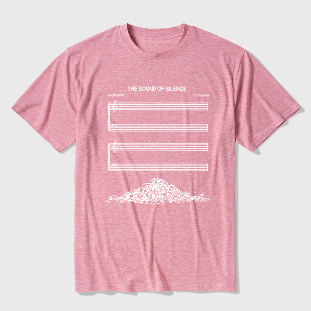 The Sound Of Silence music sheets Ultra Soft Heather Tees