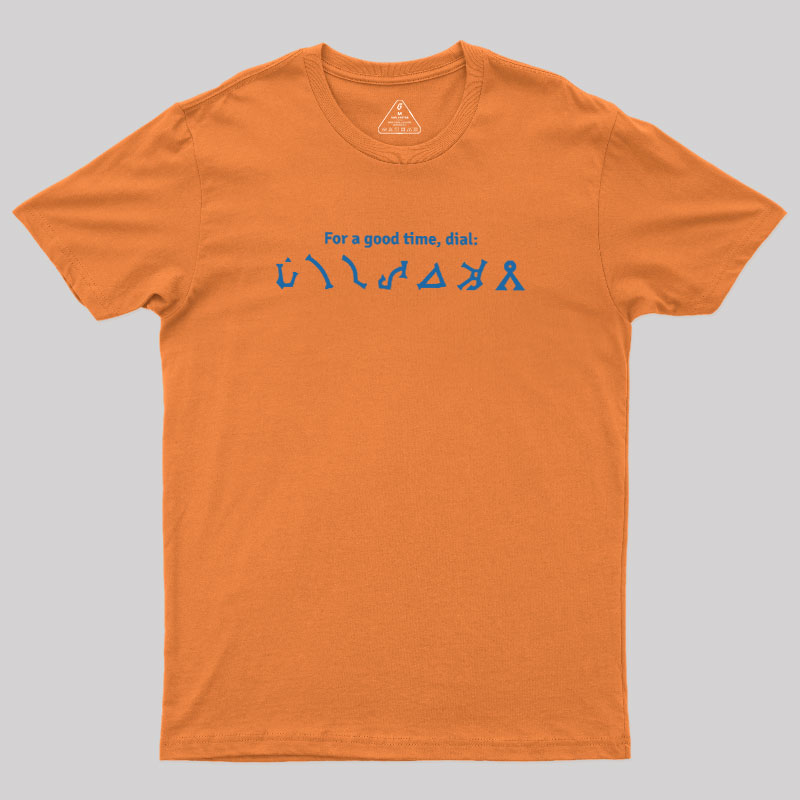 Space Gate Hotline Geek T-Shirt