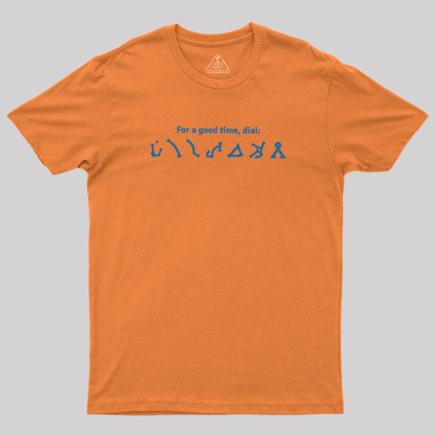 Space Gate Hotline Geek T-Shirt