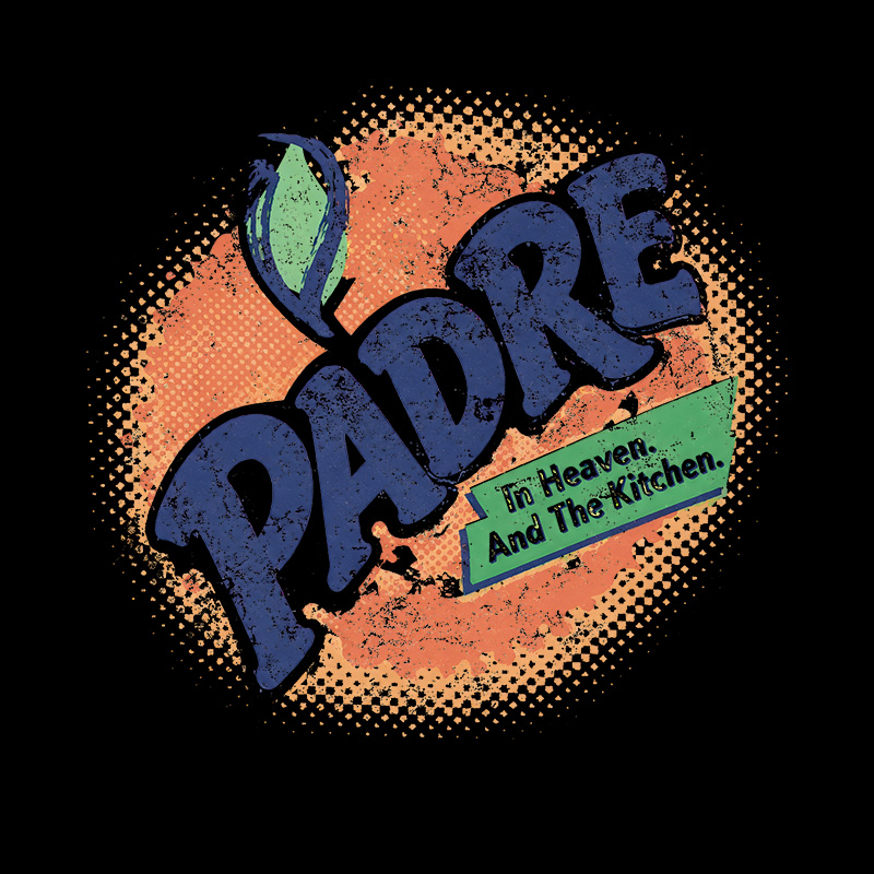Padre In Heaven And Kitchen Geek T-Shirt
