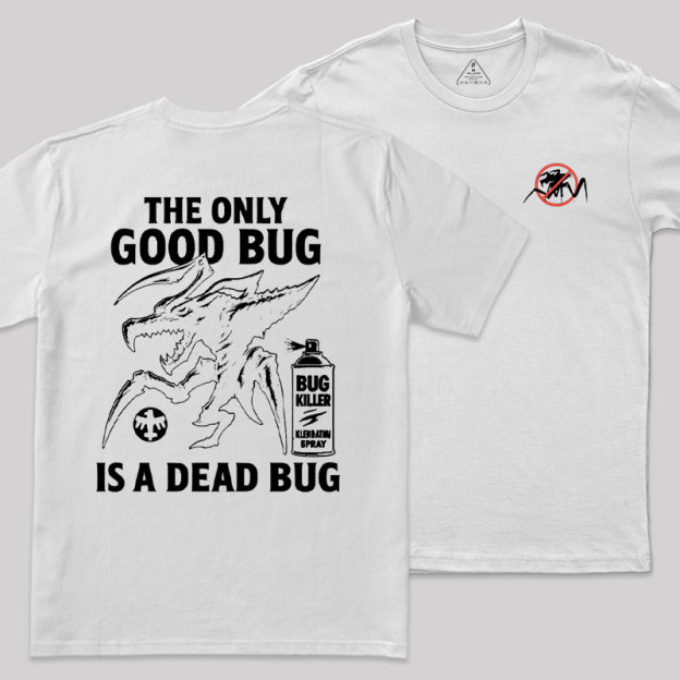 A Dead Bug Front and Back Printed Geek T-Shirt
