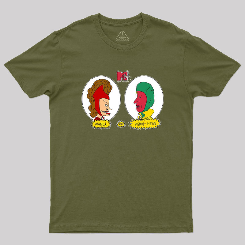 Wanda and visionhead Geek T-Shirt