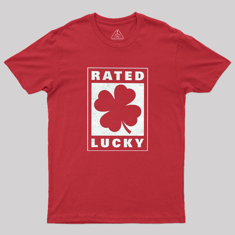 Rated Lucky Geek T-Shirt
