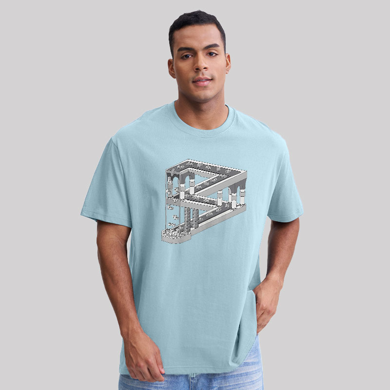 Some Game Involving Falling Blocks Geek T-Shirt