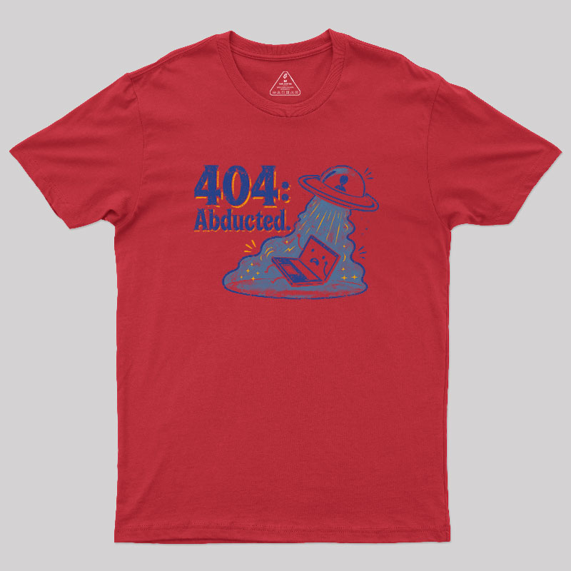 404 Abducted Geek T-Shirt