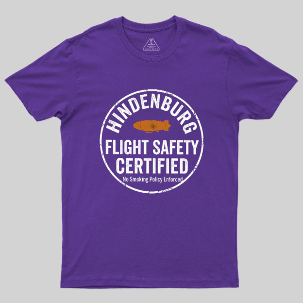 No Smoking Policy Enforced Geek T-Shirt