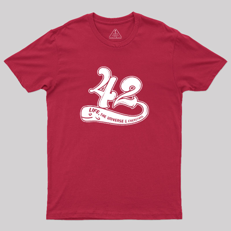 Whale 42 Geek T-Shirt