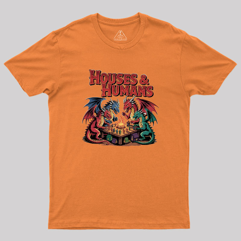 Houses Humans Geek T-Shirt