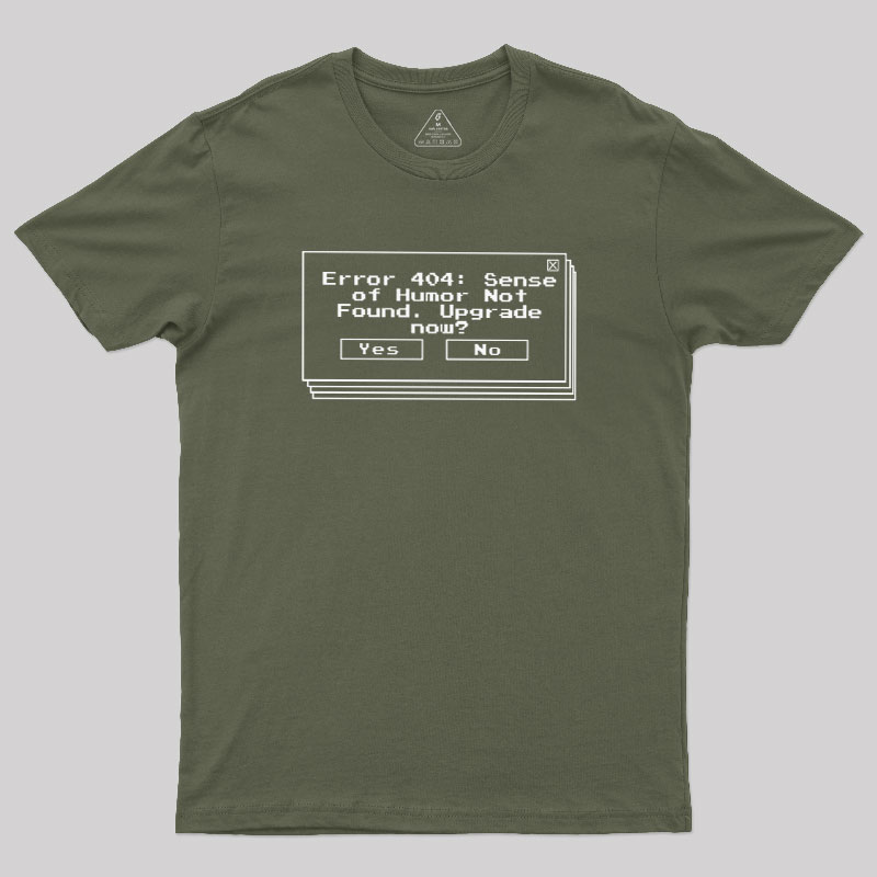 Upgrade Your Humor Geek T-Shirt