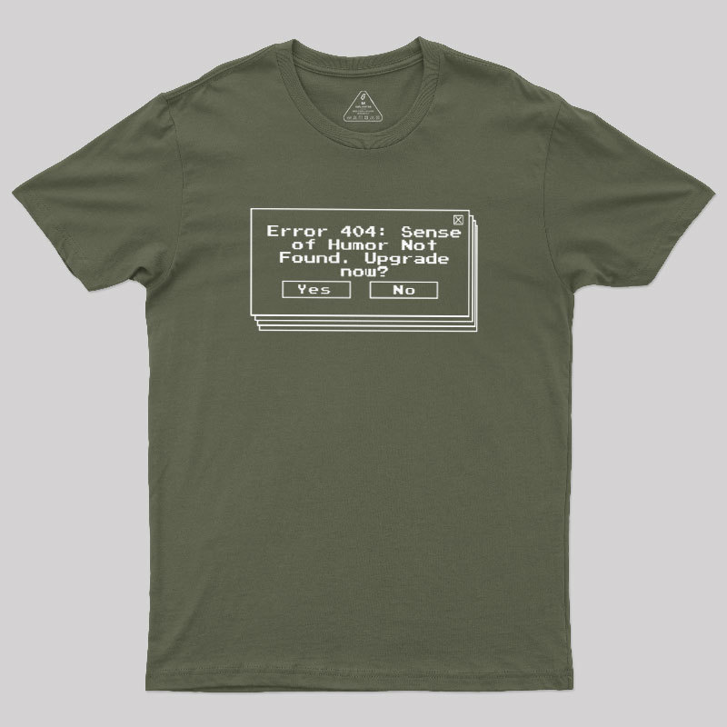 Upgrade Your Humor Geek T-Shirt
