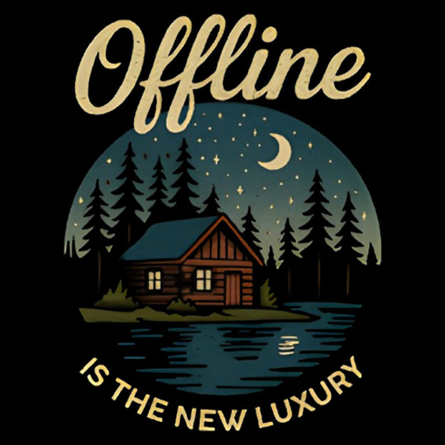 Offline is the New Luxury Geek T-Shirt
