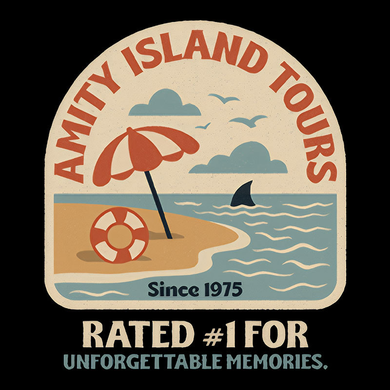 Amity Island Tours Geek T-Shirt