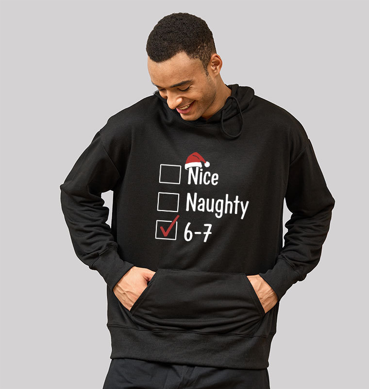6-7 Merry Christmas Geek Hoodie