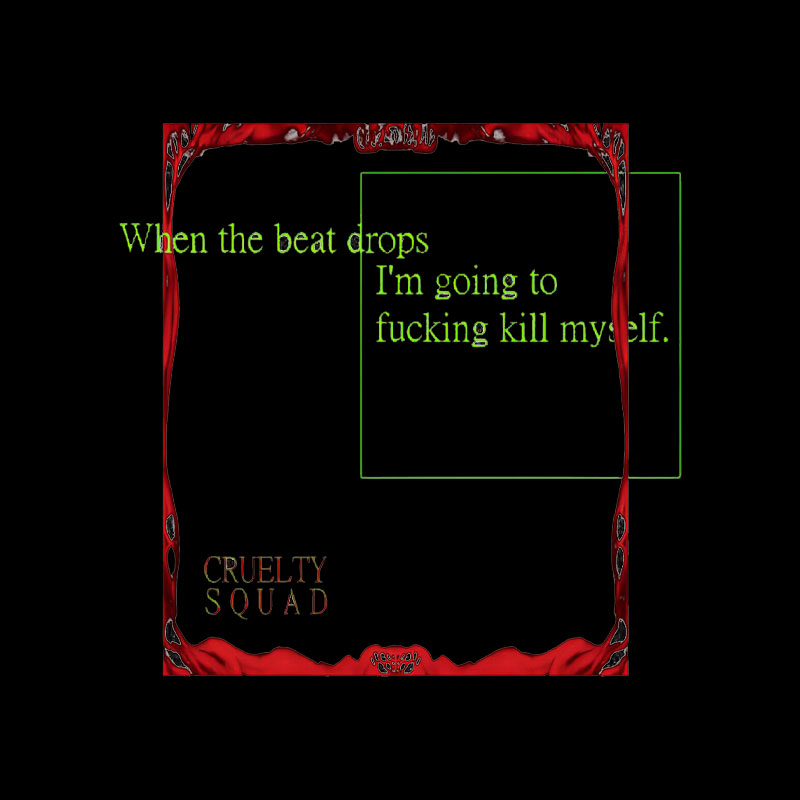 Cruelty Squad Merch Classic Geek T-Shirt