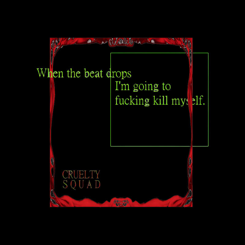 Cruelty Squad Merch Classic Geek T-Shirt