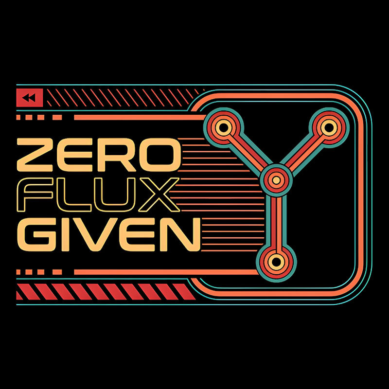 Zero Flux Given Retro Tech Geek T-Shirt