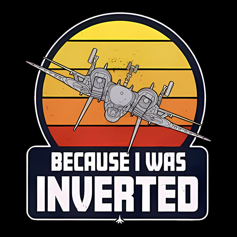 Because I Was Inverted Geek T-Shirt