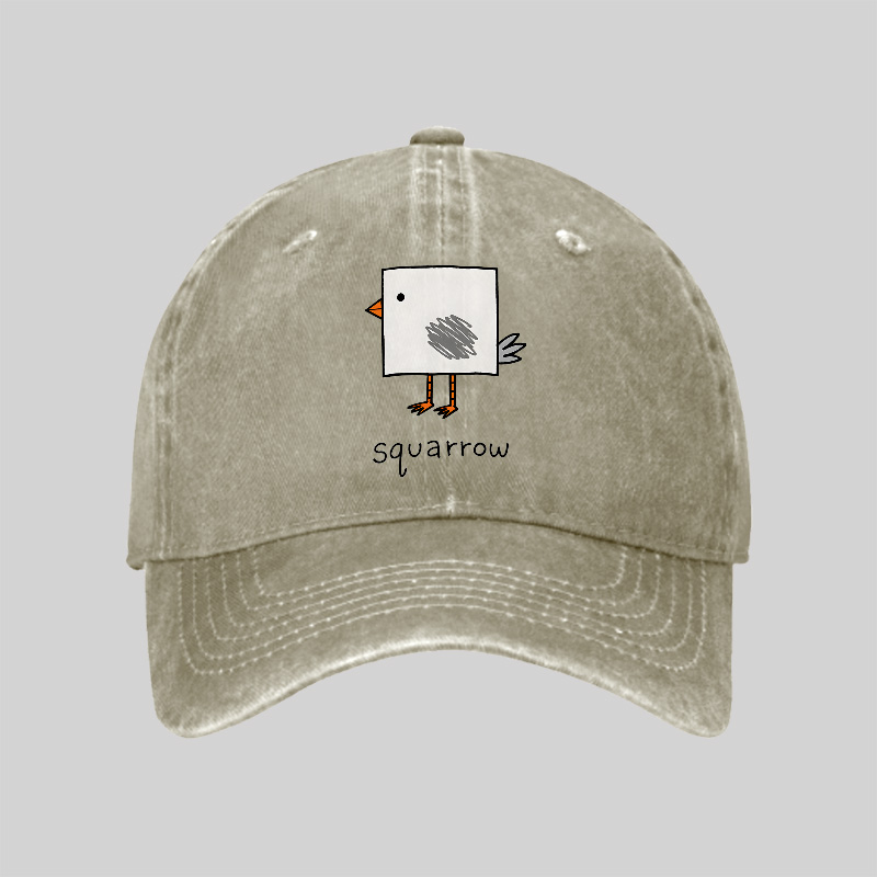 Squarrow Washed Vintage Baseball Cap
