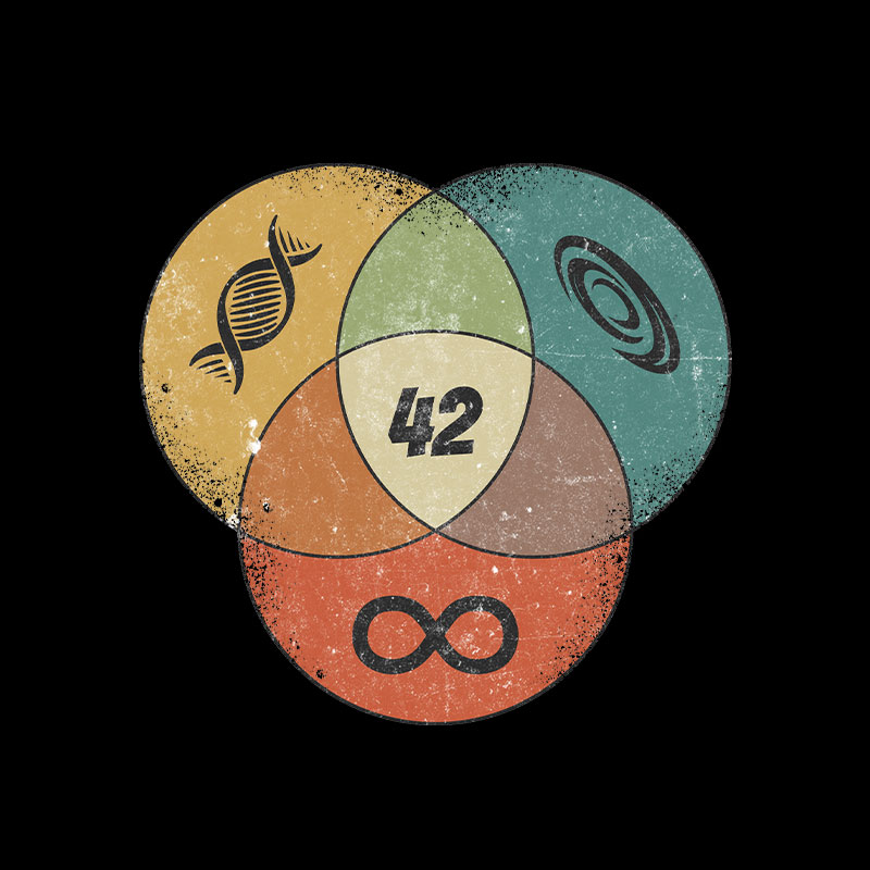 Answer to Everything Geek T-Shirt