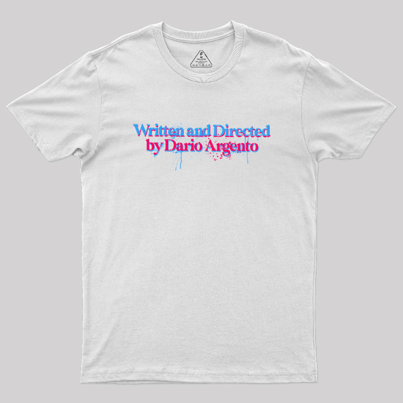 Written and directed by Dario Argento Geek T-Shirt