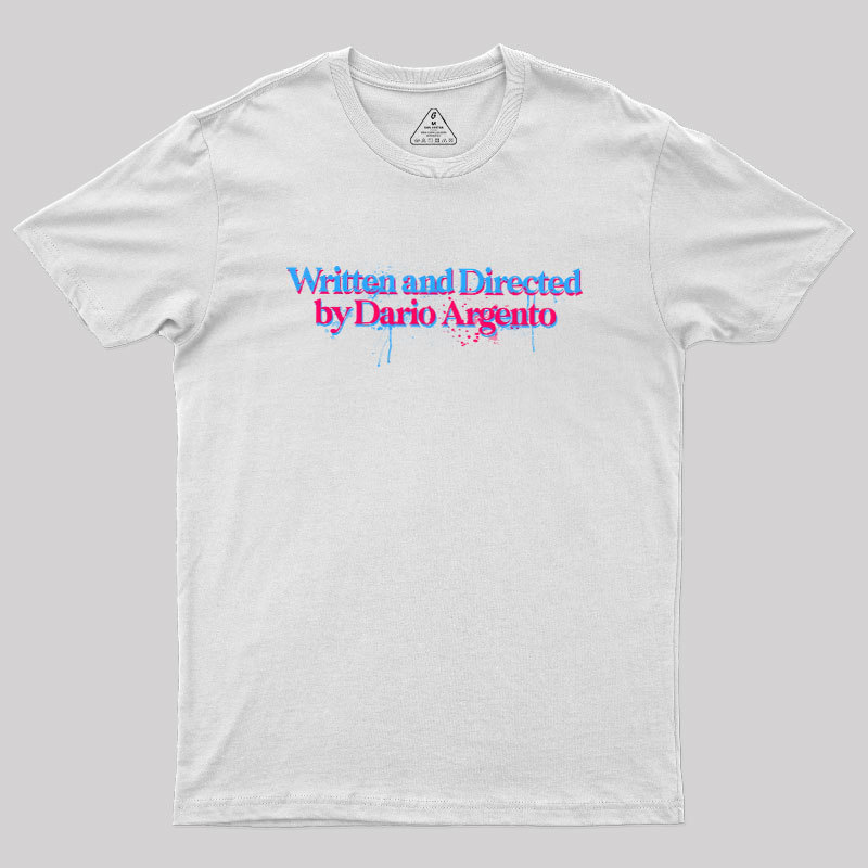 Written and directed by Dario Argento Geek T-Shirt