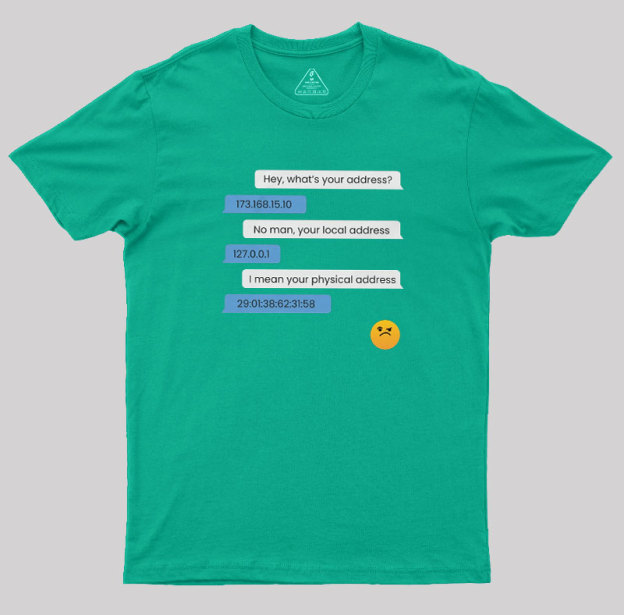 What's Your Address Geek T-Shirt