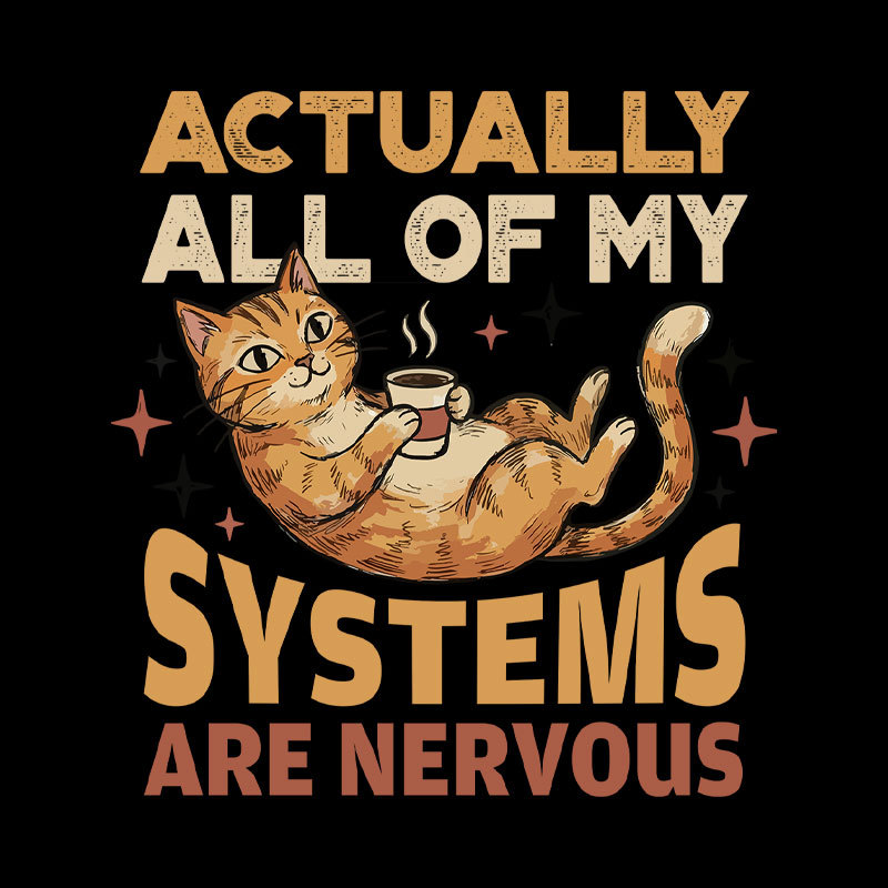 Nervous?Systems?Society Geek T-Shirt