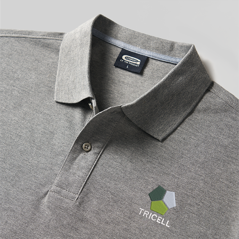 Tricell Geek Embroidered Polo Shirts