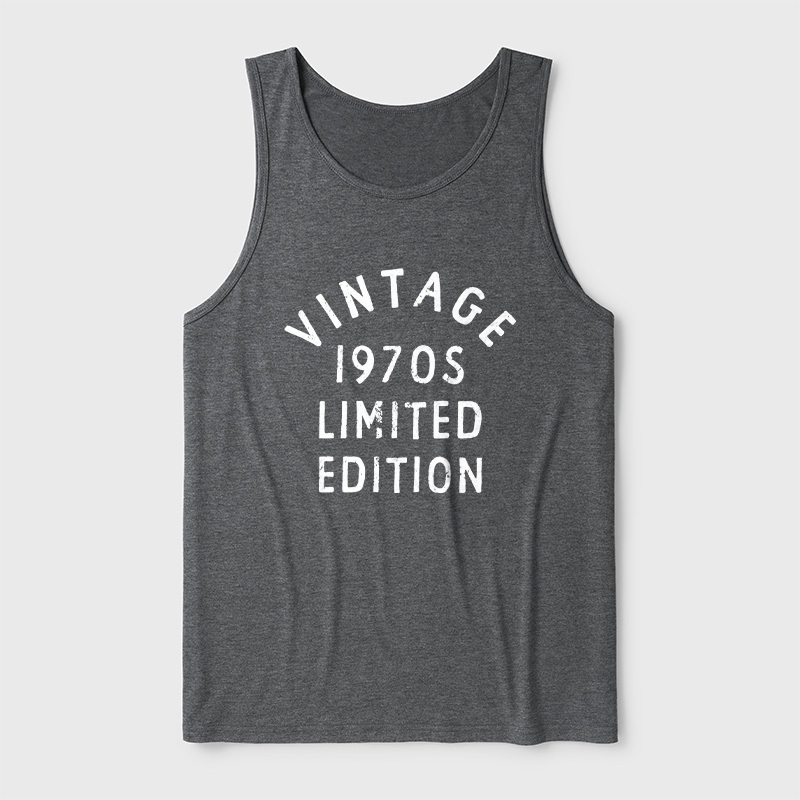 Vintage 1970s Limited Edition Ultra Soft Heather Tank