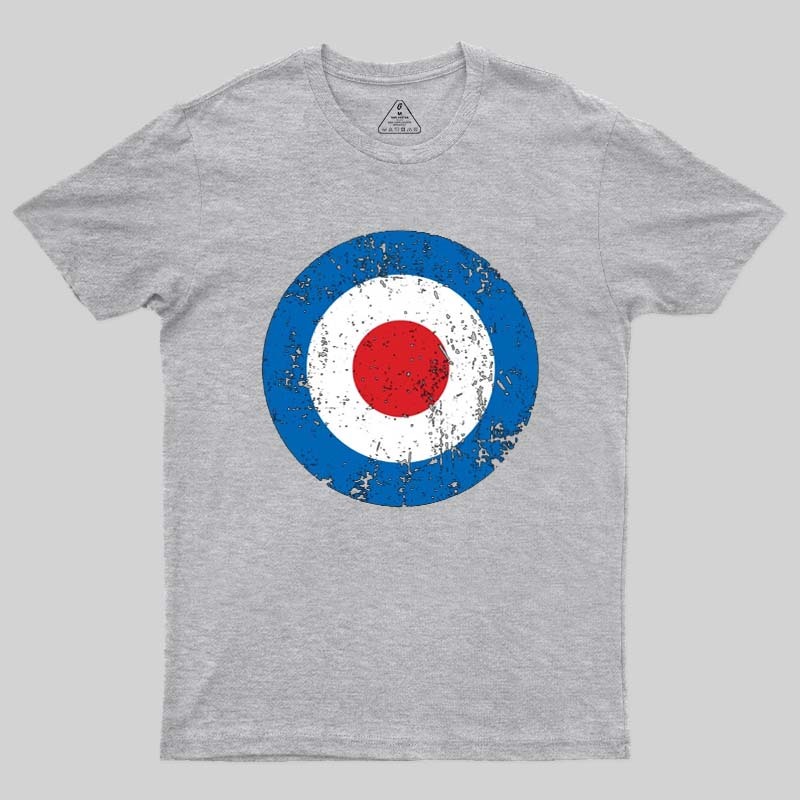 80s Blue White Red Geek T-Shirt