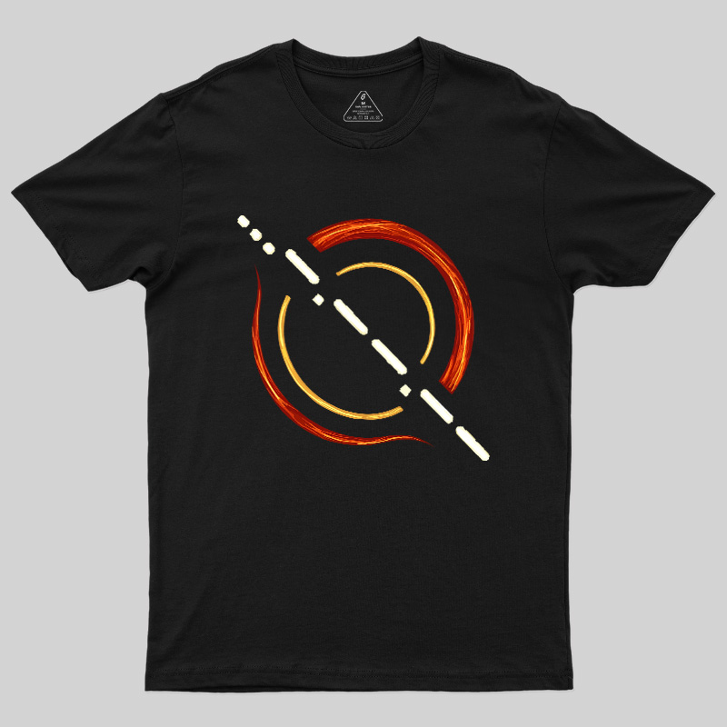 Star Ring Energy Beam Geek T-Shirt