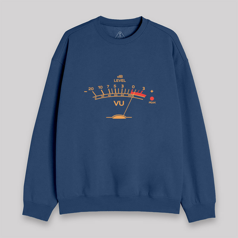 Volume VU Meter Sweatshirt