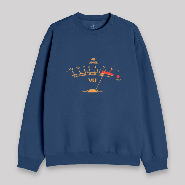 Volume VU Meter Sweatshirt