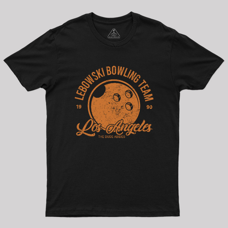 Lebowski Bowling Team Geek T-Shirt